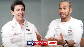 Lewis Hamilton \& Toto Wolff open up on contract negotiations, arguments \& Mercedes’ F1 success