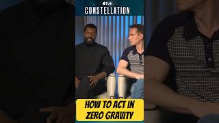 Acting in zero gravity with #appletvplus Constellation actors James D’Arcy &amp; Will Catlett