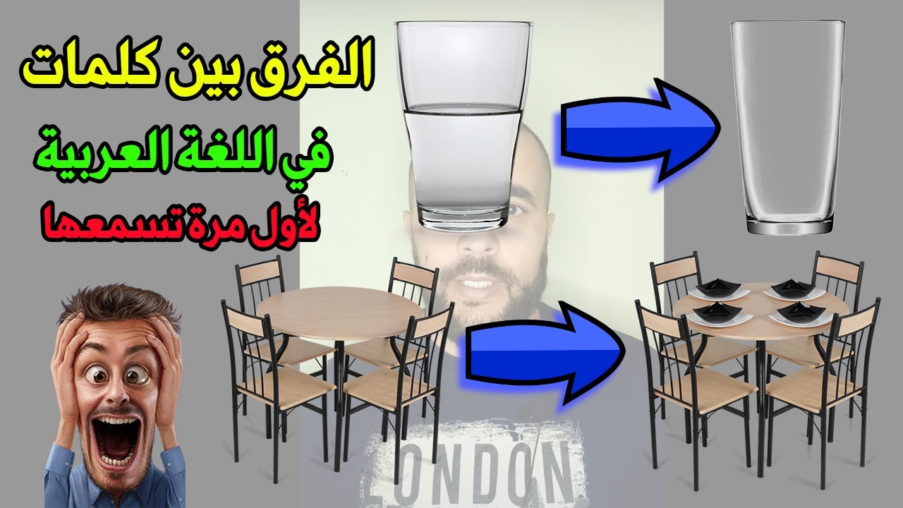 معلومة جديدة لنْ تُصدق الفرق بين هذه الكلمات في اللغة العربية #الجزء_الثالث