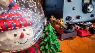 Morse Code Christmas wishes 2016