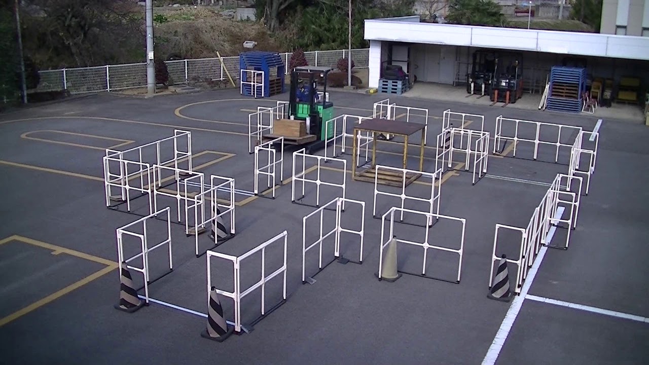 フォーク検定（リーチ）運転動画