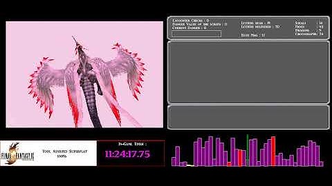 [Commented TAS] Final Fantasy IX 100% Perfect Game Combined Stats Path Playthrough Disc 4 / PART 1