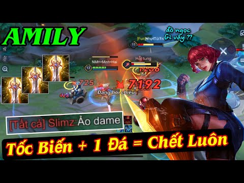 Video AMILY đi lane 3 Đồ 1 Đá Chết Luôn Khiến Địch Chat Lên... - youtube