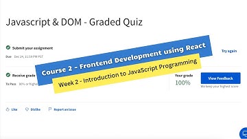 frontend development using react coursera week 2 quiz answers || Board Infinity || theanswershome