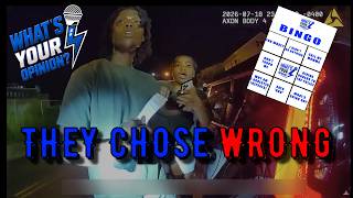 DEFIANT COUPLE CHALLENGES NO NONSENSE COP AND FAILS MISERABLY