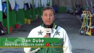 Sugar Queen Gabby And Dan Dube Start On The Rail In Race 4
