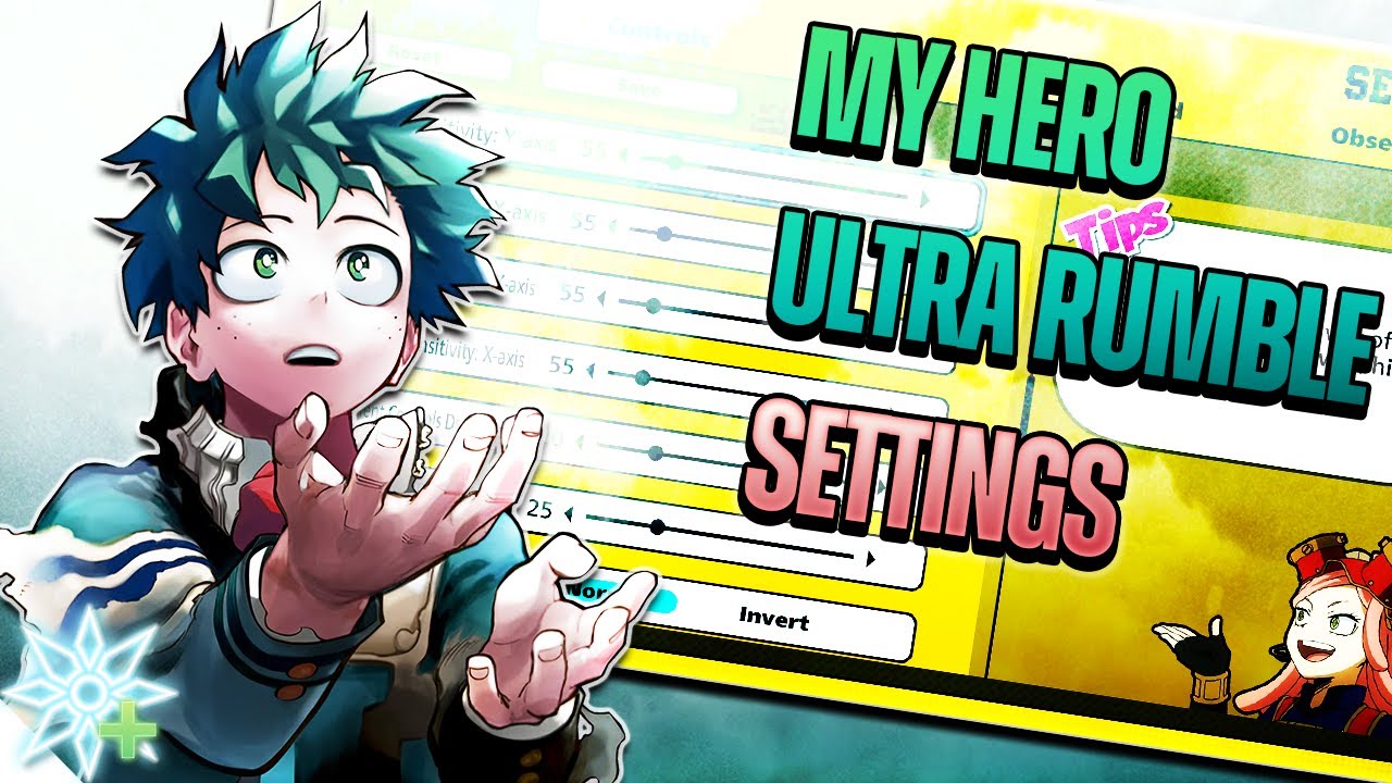 ЕДИНСТВЕННОЕ видео с настройками, которое вам нужно | Зимние настройки MY HERO ULTRA RUMBLE