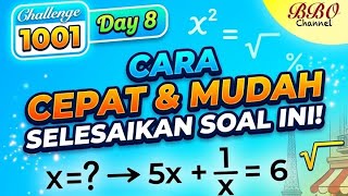 How to Solve Algebraic Fraction Equations Fast - Algebra Challenge | BBO Math