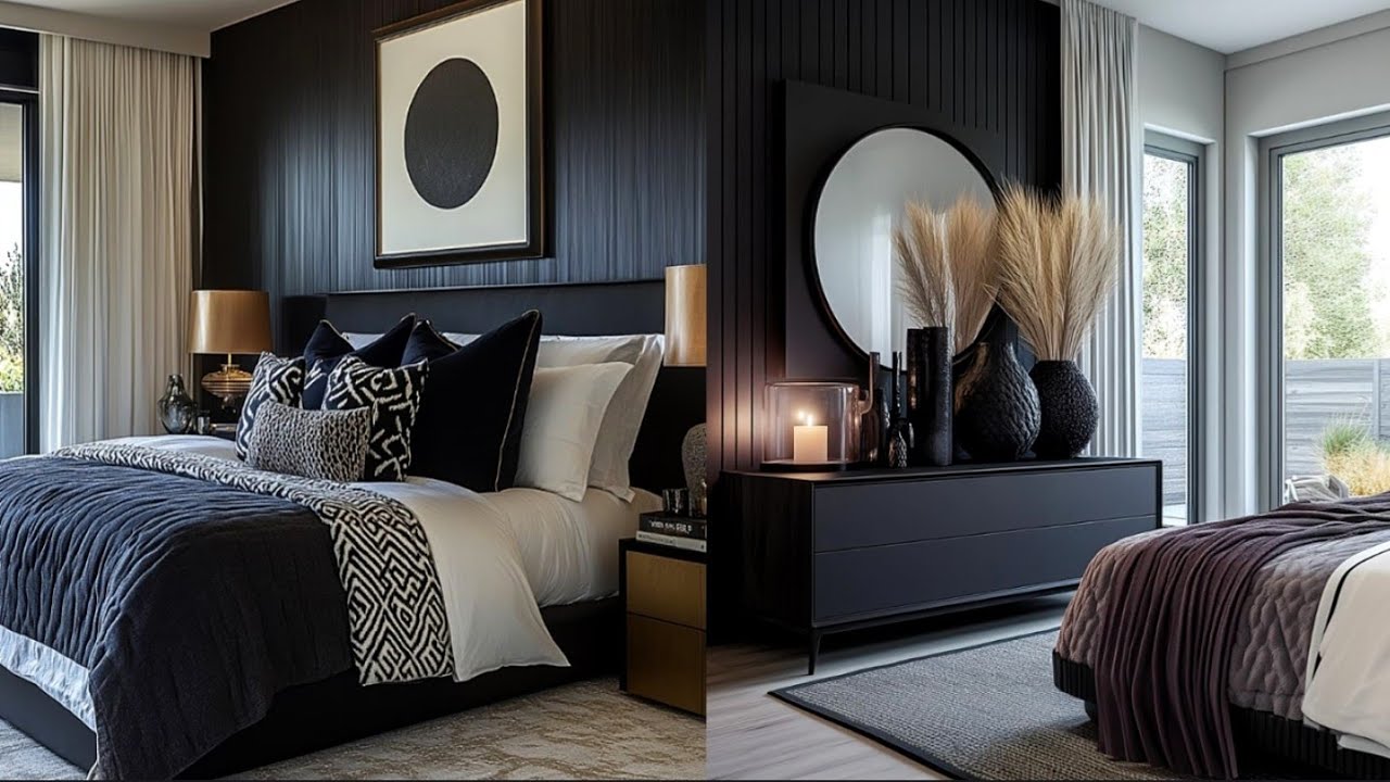 Гламурный интерьер спальни | Изысканный и совершенный декор спальни