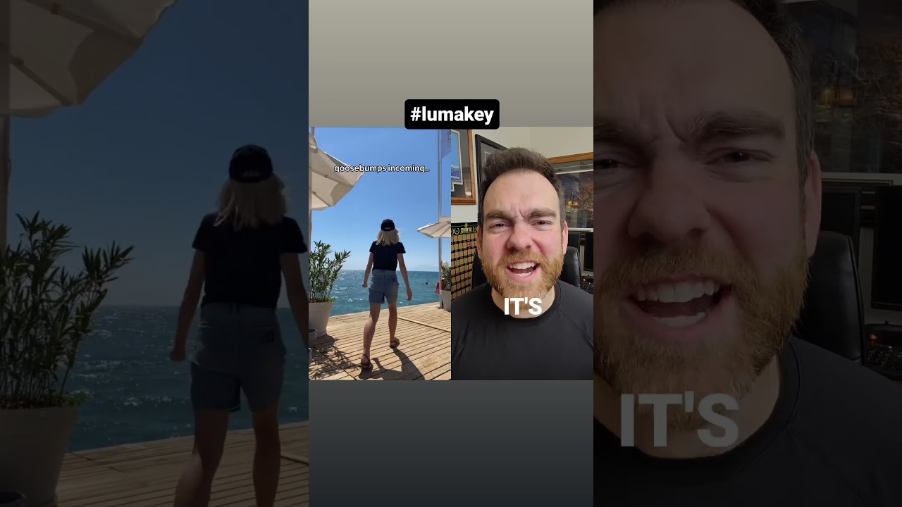 Luma key in davinci resolve 