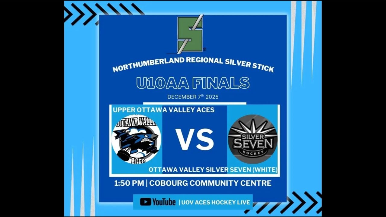 Silver Stick U10AA Finals - Upper Ottawa Valley Aces v/ Ottawa Valley Silver Seven (White)