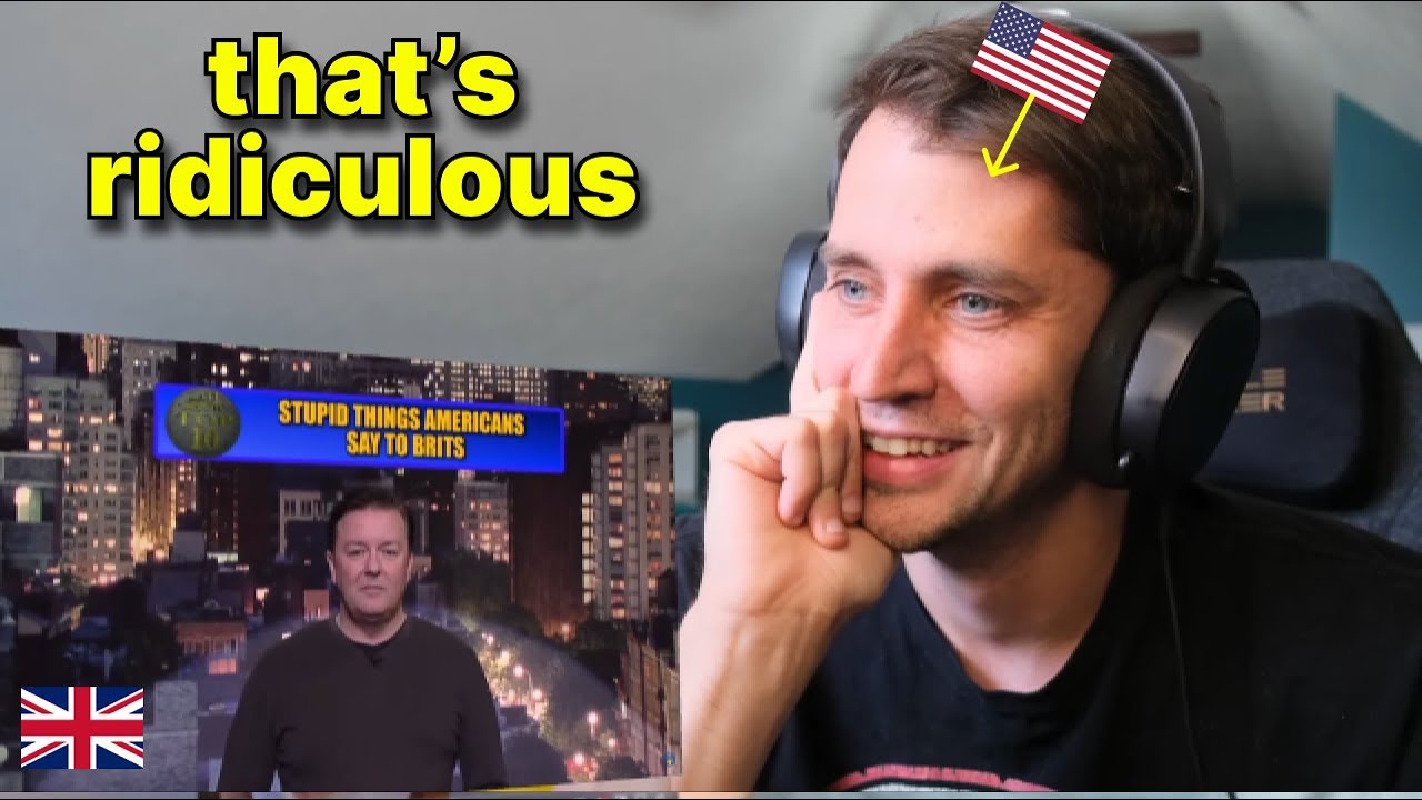 Американец отреагировал на «Десять глупостей, которые американцы говорят британцам» Рики Джервейса