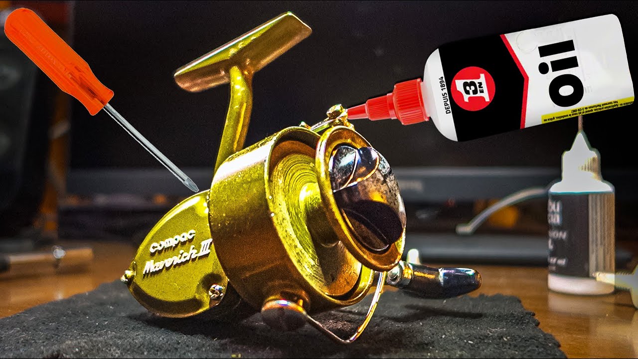 Restoring a Vintage Fishing Reel stepbystep YouTube