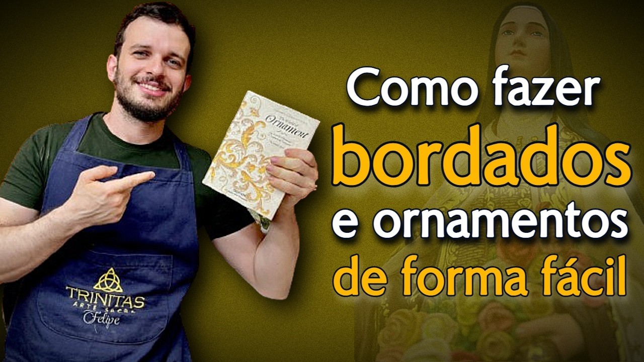 COMO EU FAÇO BORDADOS NAS MINHAS IMAGENS - Arabescos e ornamentos, detalhes que valorizam a arte
