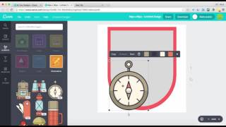 Creating a Badge in Canva