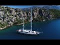 SAILING NOUR 37 m Steel Hull MotorSailer / Gullet for sale full uncut walkthrough