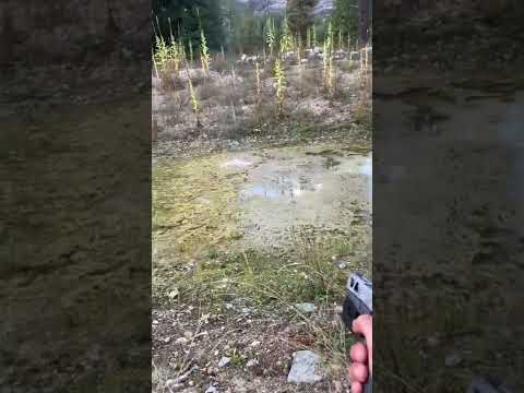 Shooting nasty puddle with Glock43x #gun #arpistol #mandalorian #starwars