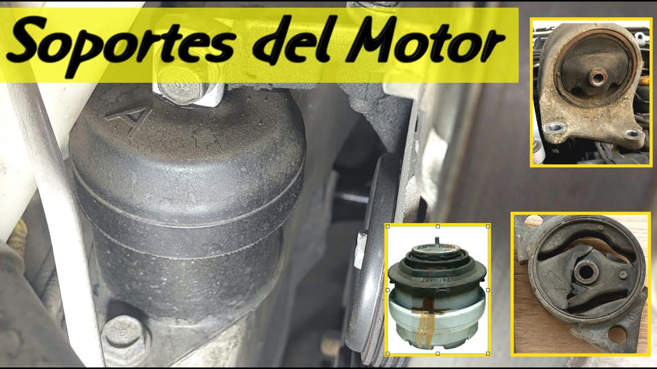 Soporte motor coche: problemas, síntomas y soluciones