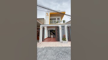VILLA MINI Đinh Đức Thiện gần KCN Cầu Tràm 6x20m SHR #nhadep #nhabinhchanh #shorts