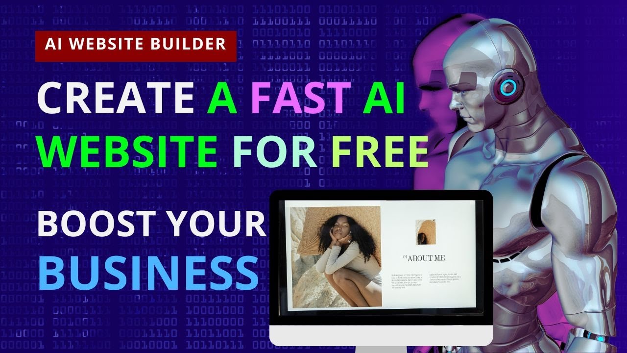 How to Build a Fast Website Using AI for Business free Design - YouTube