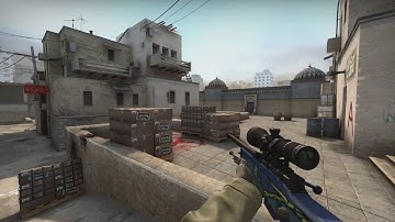 One shot one kill (CS:GO 1v4 AWP Clutch)
