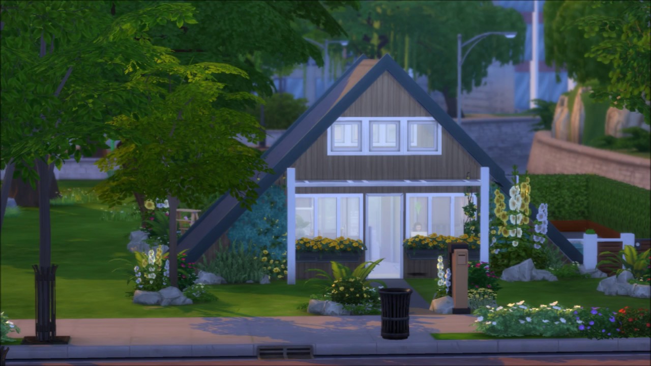Sims 4 | Tiny Speed Build: Teepee Tiny house