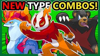 NEW Pokemon with RARE Type Combos!