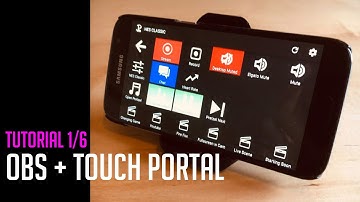 OBS setup for multiple consols with touch-portal, Tutorial part 1/6 (2020)