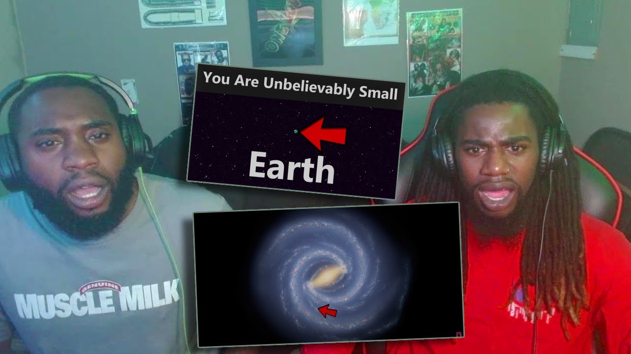 AYO WHAT?!? | How The Universe Is Way Bigger Than You Think | DOUBLE REACTION