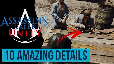 10 Amazing details in Assassin