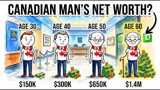 Famous The Average Net Worth of Canadian Men at 30, 40, 50 and 60 Net Worth