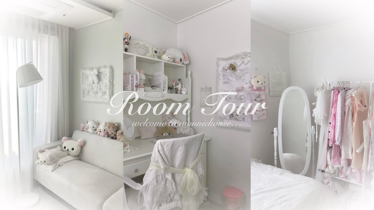 𝑅𝑜𝑜𝑚 𝑡𝑜𝑢𝑟🪽 핀터레스트&뽀용 감성 가득 담은 워니의 룸투어🏠 자취방•집꾸미기•쓰리룸 오피스텔•오타쿠 룸투어etc…