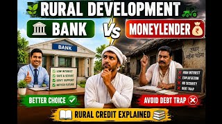 🔥Bank vs Moneylender | Class 12 Economics Chapter Explained| Rural Development