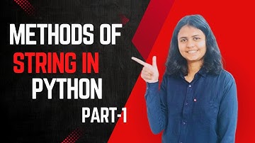Python Strings Explained: From Basics to Advanced! 🚀|Part - 1 | Priya Khradia