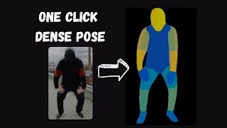 How to create DensePose Video | one click dense pose | video to densepose screenshot 5