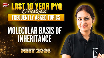 Molecular Basis of Inheritance  | Last 10 Years PYQ + Frequently Added Topics | NEET Biology