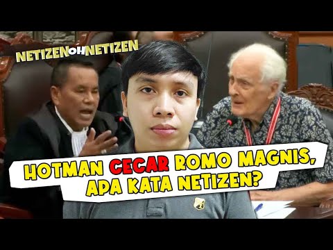 Hotman Cecar Romo Magnis hingga Disebut Hotmen di Sidang MK, Ini Kata Netizen  NETIZEN OH NETIZEN