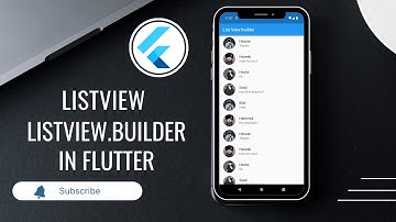 How to use ListView and ListView builder in Flutter 💻 #dart #flutter #development #vscode