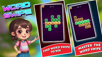 Word Swipe || Construct 3 Game Template || Source code