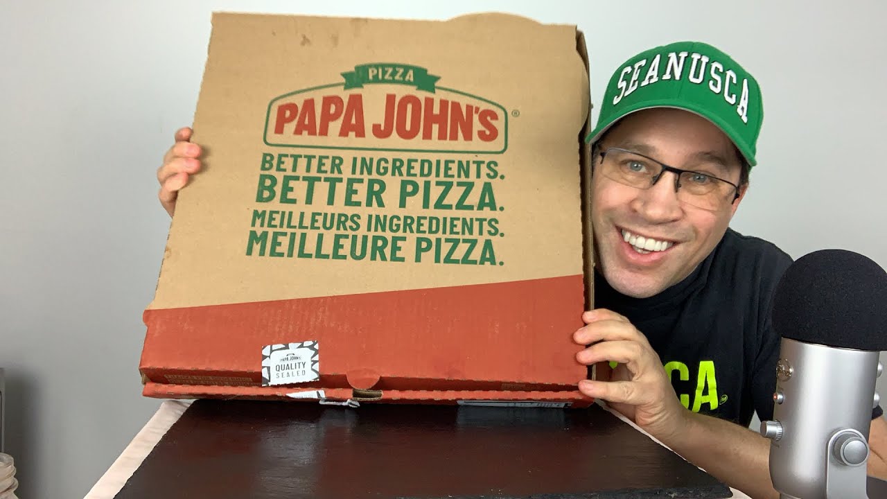Papa • John’s • dipped in Alfredo sauce YouTube