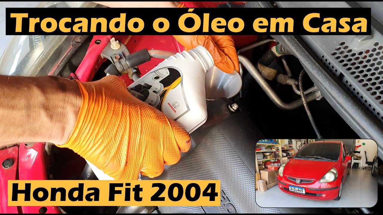 Faça em Casa! Troca Óleo Honda Fit