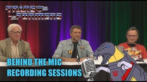 First Transformers Recording Session w/ Voice Actors Gregg Berger, Laurie Faso & Writer Paul Davids.