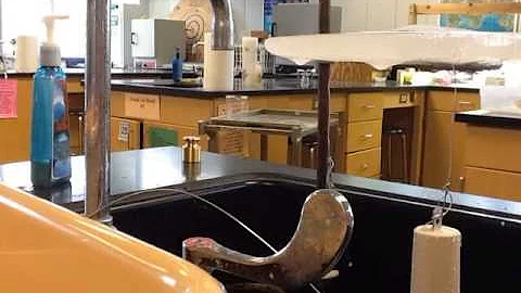 Melting ice with pressure