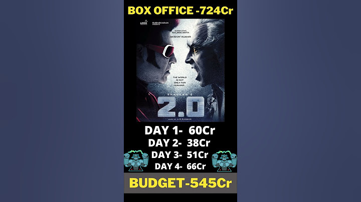 ROBOT 2.0 BOX OFFICE SHORTS #rajnikanth #akshaykumar