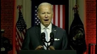 Joe Biden speech tonight latest news | Joe Biden speech today news | President Joe Biden