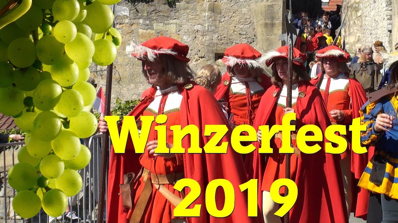 Kompletter Festzug Winzerfest Besigheim 2019