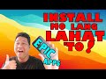 Install mo lahat to sa phone mo  lite epic apps batch 2