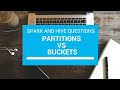 6.6 Hive and Spark | Partitions vs Bucketing | Spark Interview Questions