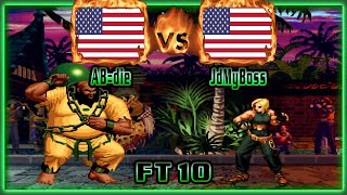 King of Fighters 97  AB=die (USA) VS (USA) JdMyBoss [kof97] [Fightcade] [FT10] 더 킹 오브 파이터즈 '97