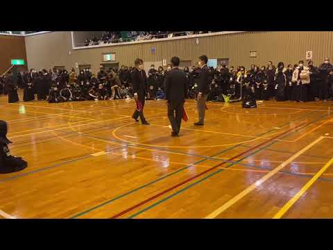【小学生低学年の部決勝】第７回志布志武道館旗争奪剣道大会　伊集院剣心館VS日当山